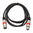 (3-Pin) XLR Balanced Audio Cable (Male/Female) (1m) for Microphone / Speaker